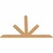 Ekena Millwork Saratoga Timber Gable Bracket, Western Red Cedar, 84"W x 53"H x 1 1/2"D x 5 1/2"F, 15/12 Pitch GBW084X53X0206SAR00SWR - alternate 3